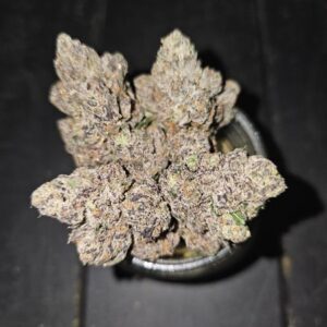 **Meta Description:** Explore Permanent Marker, an indica-dominant hybrid strain (70% Indica / 30% Sativa) with THC levels of 34-35%. Enjoy its sweet and sour fruity flavor, pungent diesel aroma, and relaxing effects that help alleviate stress, depression, and chronic pain. Perfect for a laid-back day or evening.